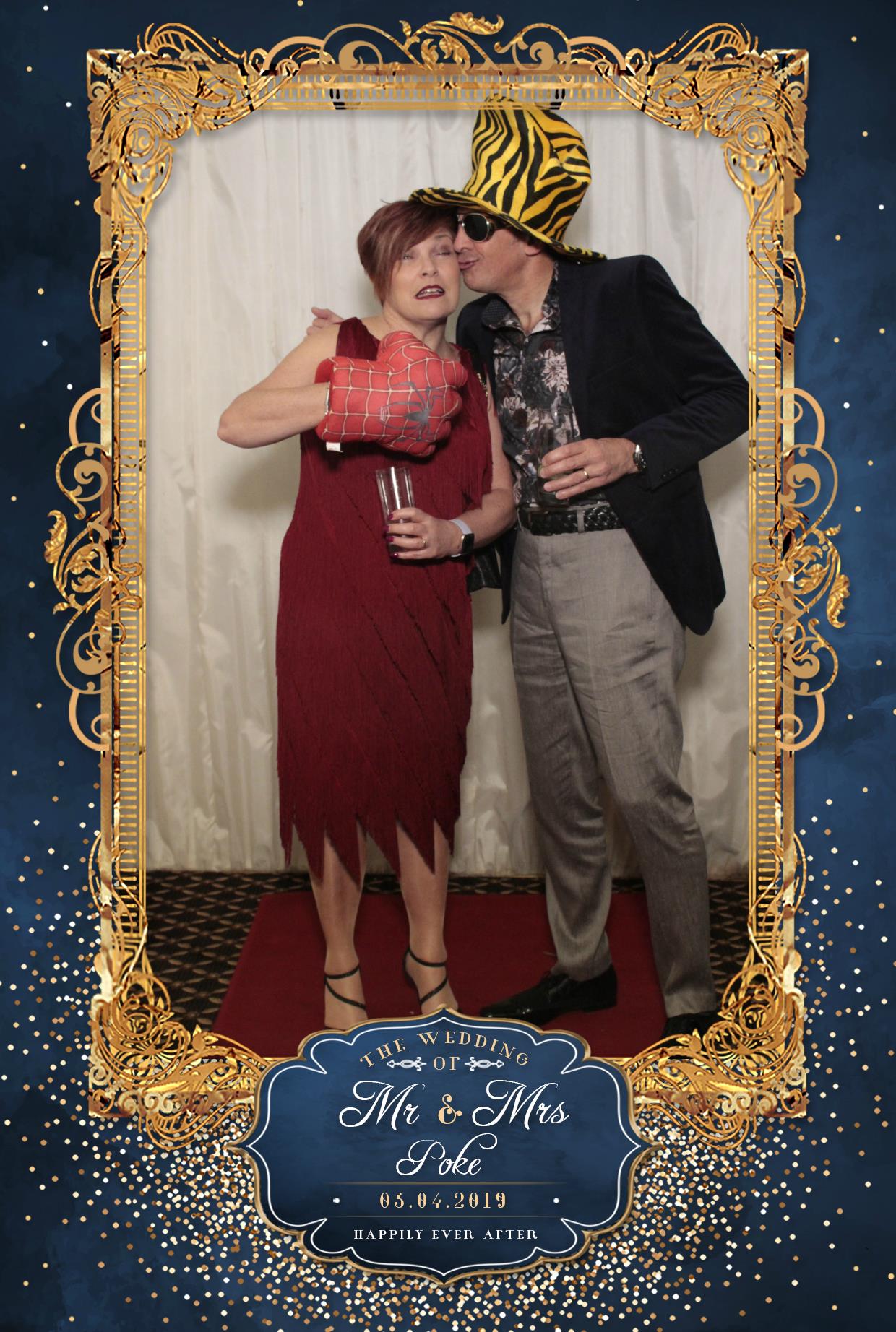 Mr & Mrs Poke | View more photos from the event at gallery.myphotoboothexperience.co.uk/u/MyPhotoBoothExperienceLtd/Mr-Mrs-Poke